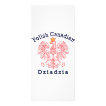 Canadiense polaco Eagle Dziadzia Tarjetas Publicitarias Personalizadas