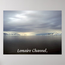 Canal de Lemaire, la Antártida - poster