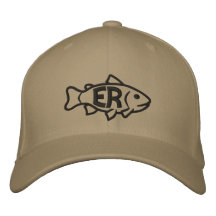 Cañas para mosca del personalizado de Fisher Gorra De Beisbol
