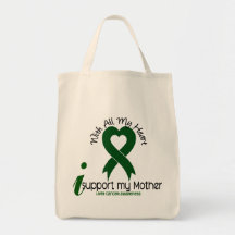 CÁNCER de HÍGADO apoyo a mi madre Bolsa De Mano