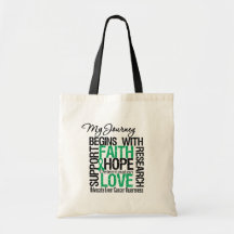 Cáncer de hígado que mi viaje comienza con la FE Bolsa Lienzo