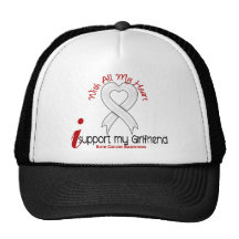 Cáncer de hueso apoyo a mi novia gorro
