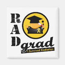 CÁNCER de la NIÑEZ del graduado de la radiación Imán Para Frigorífico