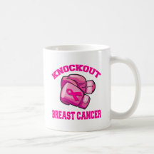 CÁNCER DE PECHO KNOCKOUT TAZAS