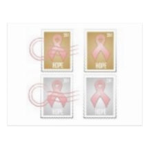 cáncer de pecho tarjetas postales