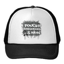 Cáncer de piel que luché conquistado ganado gorros  