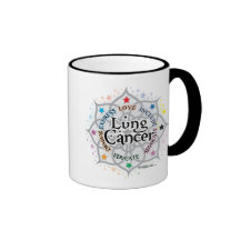 Cáncer de pulmón Lotus Taza