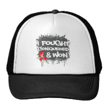 Cáncer de sangre luché el Wo conquistado Gorra
