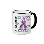 Cáncer de tiroides llevo la cinta para mis pacient tazas