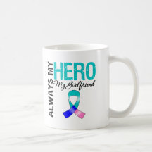 Cáncer de tiroides SIEMPRE MI HÉROE MI mamá Taza De Café