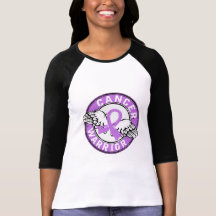 Cáncer del 14C del guerrero Camisetas