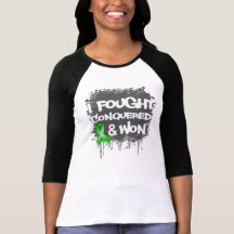 Cáncer del riñón luché v2 ganado conquistado camisetas