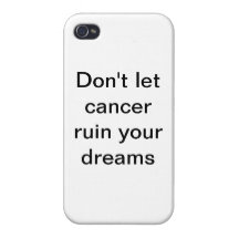 cáncer iPhone 4 carcasa