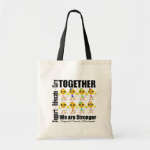 Cáncer - juntos somos más fuertes bolsas