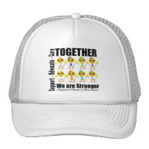 Cáncer - juntos somos más fuertes gorras de camionero