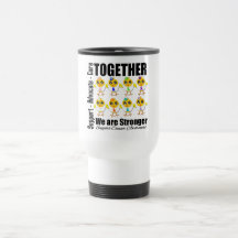 Cáncer - juntos somos más fuertes taza