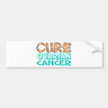 Cáncer ovárico de la curación pegatina de parachoque
