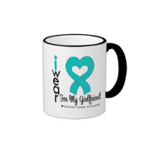 Cáncer ovárico llevo el corazón del trullo para mi tazas