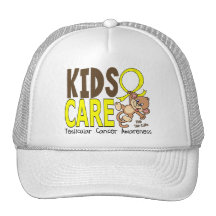 Cáncer testicular del cuidado 1 de los niños gorras de camionero