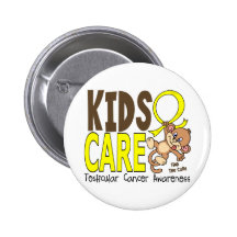 Cáncer testicular del cuidado 1 de los niños pins