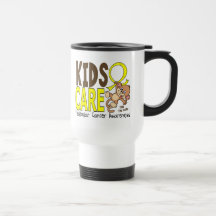 Cáncer testicular del cuidado 1 de los niños tazas