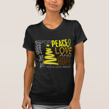 Cáncer testicular del navidad de la esperanza del  camisetas
