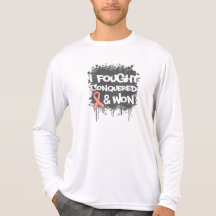Cáncer uterino que luché conquistado ganado camisetas
