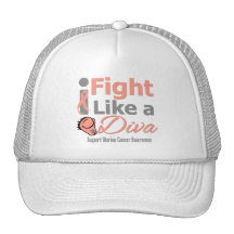 Cáncer uterino que lucho como una diva gorra