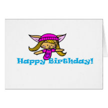 Candy/ Happy Birthday! Wenskaarten