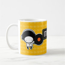 Caneca Música de Bolso - Amarela