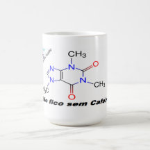 Caneca Não fico sem Cafeína