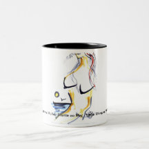Canecas de estilo - arte impressa