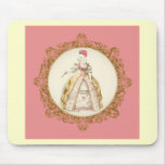 Caniche blanco Marie Antonieta Alfombrilla De Ratones