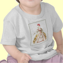 Caniche de Marie Antonieta camisetas