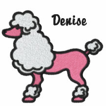 Caniche retro de los años 50 - personalizable polo