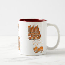 Canillas abstractas taza de café