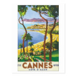 Cannes Cote d'Azur Tarjeta Postal
