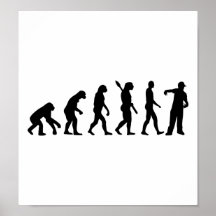 Cantante del golpeador de la evolución poster