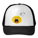 Cantante sonriente gorras