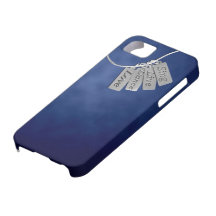Cante, viva, baile y ame en humo azul iPhone 5 protectores