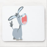 Canto de poco burro Mousepad del dibujo animado Tapetes De Raton