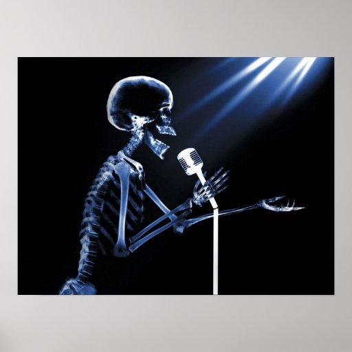 CANTO ESQUELÉTICO DE LA RADIOGRAFÍA EN MIC RETRO - POSTERS