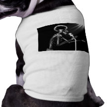 CANTO ESQUELÉTICO DE LA RADIOGRAFÍA EN MIC RETRO - CAMISETAS DE PERRO