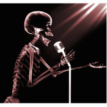 CANTO ESQUELÉTICO EN EL MIC RETRO - ROJO DE LA RAD ESCULTURA FOTOGRAFICA