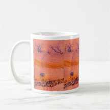 Canto rodado de la piedra arenisca tazas de café