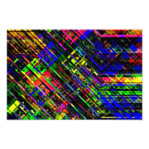 Caos colorido arte fotográfico