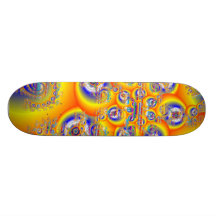 Caos y burbujas patineta personalizada