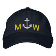 Cap de capitán por SRF Gorra Bordada
