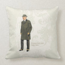 Capa de Chesterfield Cojines