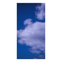 Capa de nubes tarjeta fotográfica